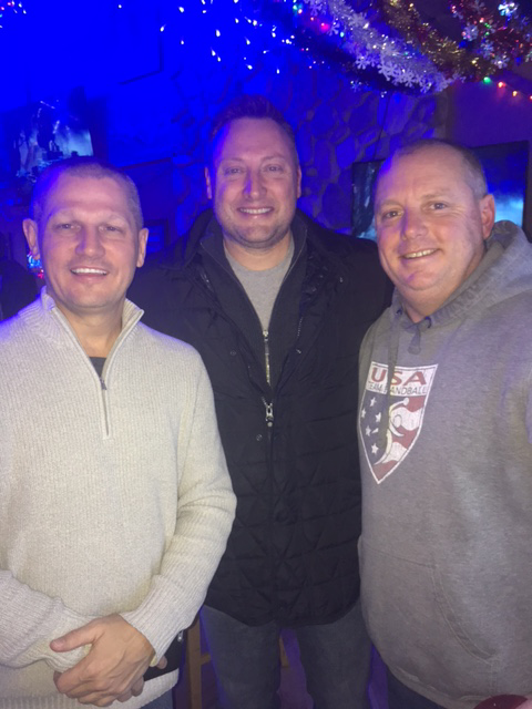 FVOA Director,  Rich Parsons (L) with two of our newest members Jeff Swaboda, Elgin (C) and Robert Baker, Crystal Lake (R). 